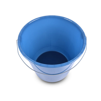 Multifunctionele Blauwe Emmer 10 Liter: Maak Schoonmaken Eenvoudiger - 28cm x 28cm x 25cm - Handig Wasemmer 
