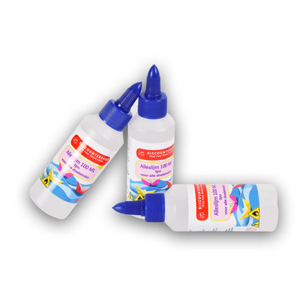 Set van 3 | Lijm | Kinderlijm | Alleslijm | Transparent | 633g | Houtlijm | 100 ml | Knutselen | Secondelijm | Contactlijm | knutsellijm | 4cm*14cm