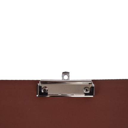 Bruin Klembord - A4 Formaat - Waterdicht - Geschikt voor Kinderen, Kantoor en Studenten - 32cmx23.50cm