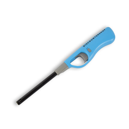 Gasaansteker 26 cm – Blauw Aansteker – Keukenaansteker – Kinderslot – Voor Kaarsen, BBQ, Keuken en Kamperen – Navulbaar