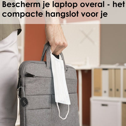 Hangslot met Cijfercode – Set van 3 Weerbestendige Cijfersloten voor Fiets, Bagage & Wintersport – Duurzaam Staal & Plastic – Veiligheid Binnen & Buiten – 9x3.8x1.2cm