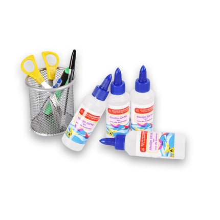 Alleslijm (4x 100ml) | Transparant & Sterk | Knutselen & Hobby's 