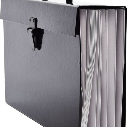 4 stuks Map Met Handvat - Bestandsmap - Sorteermap - Officemap - Documentenmap - Archiefkast/koffer 36x26x 10 cm - Kantoor - Map - Papier - Office - Kantoor accessoires - Office mapping - Bureau - Office mappen - Kantoorartikelen