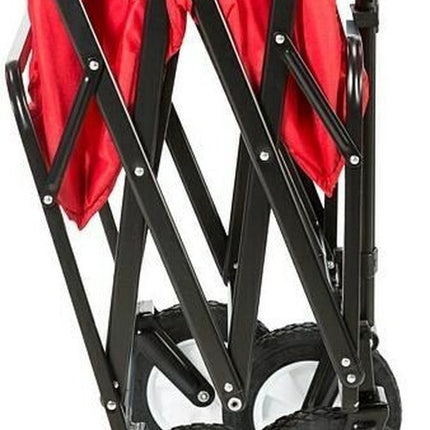 Opvouwbare Bolderkar – Multifunctionele Kar – Handwagen - 90x50x100cm – Rood