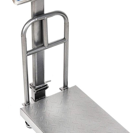Discountershop® Digitale Platformweegschaal - 71 x 49 x 30 cm - Plateau Weegschaal - Tot 150 kg