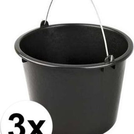 Emmers12 liter bouwemmer, emmer met handvat, oogstemmer, poetsemmer, wateremmer, cementemmer, mortelemmer