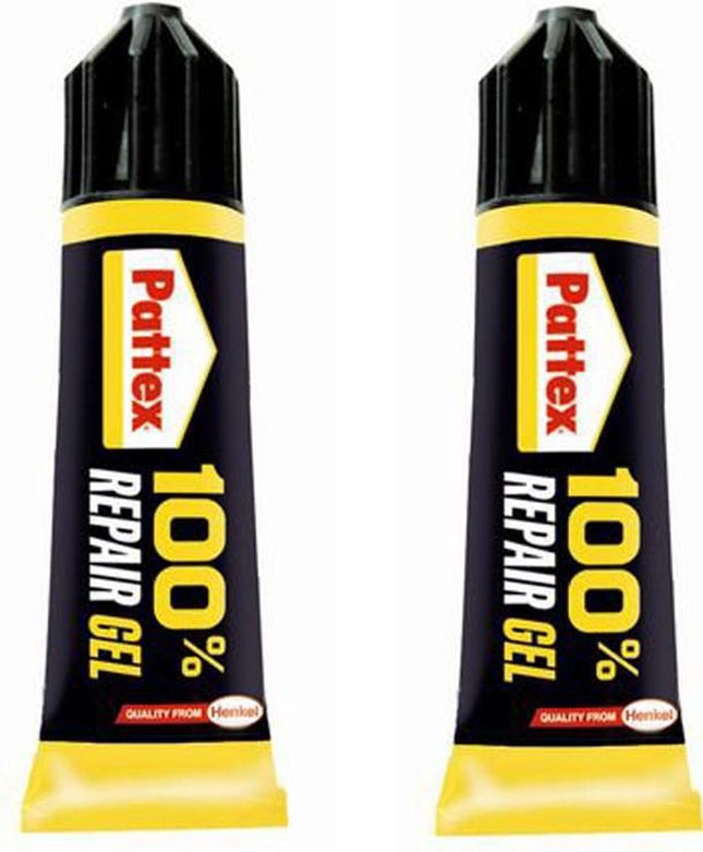 2 stuks Secondelijm 100% repair lijm - secondelijm - Lijm - Sterk 100 % repair lijm - Pattex lijm - Pattex secondelijm