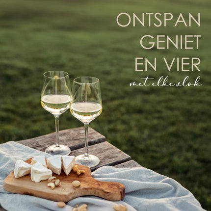 Wittewijnglazen - 37cl Helder Glas - 370ml - Spiegelau Glazenset voor Diner & Dessertwijn