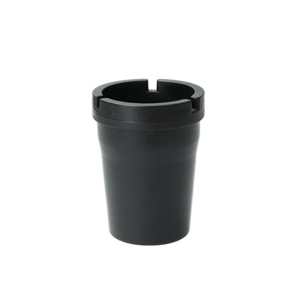 Asbak voor buiten - Auto asbak - Geurloze Auto Asbak Zwart - Auto asbak zwart - Asbak kopen - Auto asbak Zwart Auto asbak zwart 10 x 8 cm - sigaret dovende auto asbak