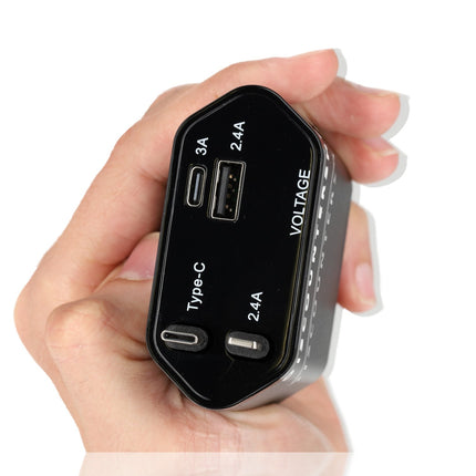 Autolader 12V Snellader USB C & Lightning - 4-in-1 Oplader voor iPhone, Apple, Android & Samsung - Universele Autolader met Meerdere Aansluitingen