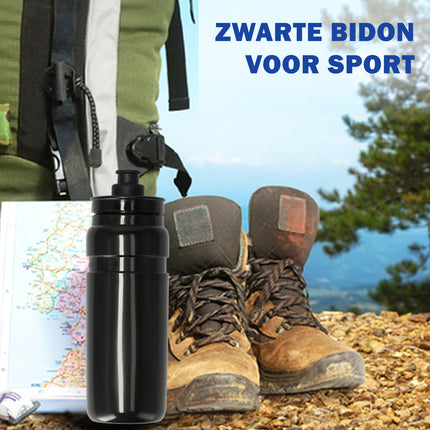 Sportdrankfles - waterfles - Bidon voor je fiets 750 ML - Lichtste sportfles ter wereld. BPA-vrij - Bidon - Waterfles