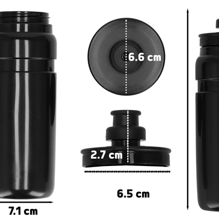 Sportdrankfles - waterfles - Bidon voor je fiets 750 ML - Lichtste sportfles ter wereld. BPA-vrij - Bidon - Waterfles