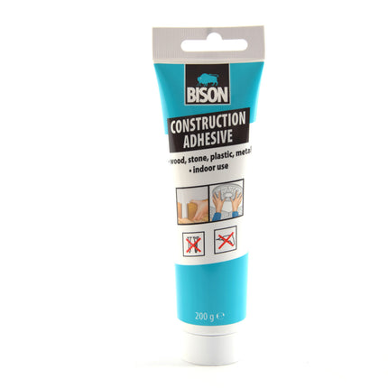 2x Constructielijm - Montagelijm van Bison met 200 gram