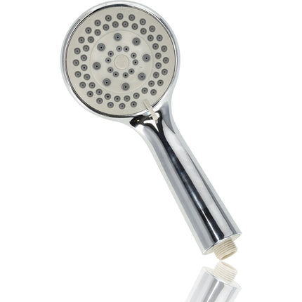 Douchekop Met Slang en Houder - Universele  & Waterbesparende | Handdouche met 5 Functies | 10cm Douchekop & 1.5m Slang en Wandhouder | Antikalk Regendouche