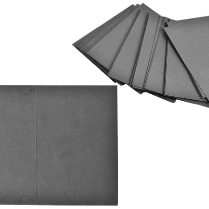 Hobby Papier | 100 Vellen Zwart | Tekenpapier | 19 x 14 cm | Scrapbook Papier | Perfect voor Kaarten Maken, Origami, Scrapbooking