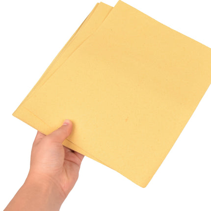 Schuurpapier Set - 30 Stuks | Schuurmaterialen voor Volwassenen | Fijn, Grof, Metaal- en Meubel Schuurpapier | 9.30x20 cm | Beige