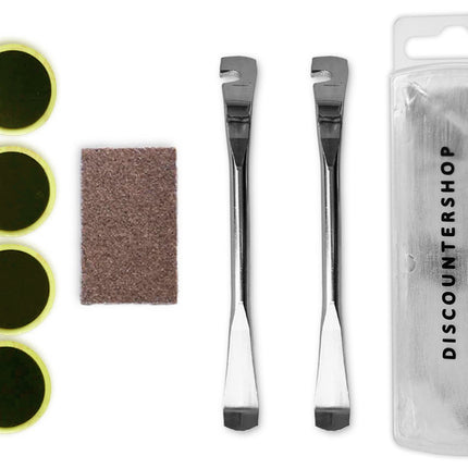 Bandenplakset Fietsreparatie Set - Autoband Reparatieset