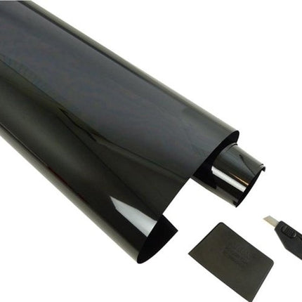 Dunlop Auto Raamfolie - Lichtgrijs - 300 x 75 cm