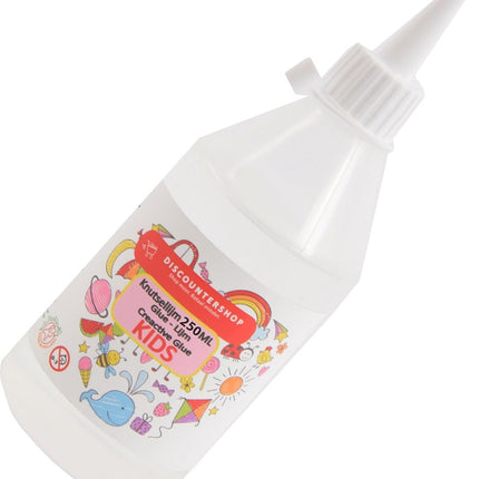 Knutsellijm 250ml - Lijm - All purpose glue - Glue - Kinderlijm - Knutselen - Goedkope knutsellijm - Doorzichtige knutsellijm - Knutsellijm 250 ml - Lijm - All purpose glue - Glue - Kinderlijm - Knutselen - Goedkope knutsellijm -