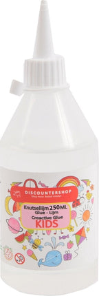 Knutsellijm 250ml - Lijm - All purpose glue - Glue - Kinderlijm - Knutselen - Goedkope knutsellijm - Doorzichtige knutsellijm - Knutsellijm 250 ml - Lijm - All purpose glue - Glue - Kinderlijm - Knutselen - Goedkope knutsellijm -