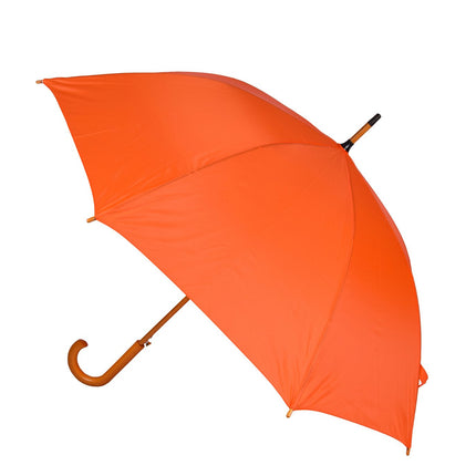 Grote Opvouwbare Paraplu - Automatische Windbestendige Paraplu - Oranje Polyester - Ø90 cm