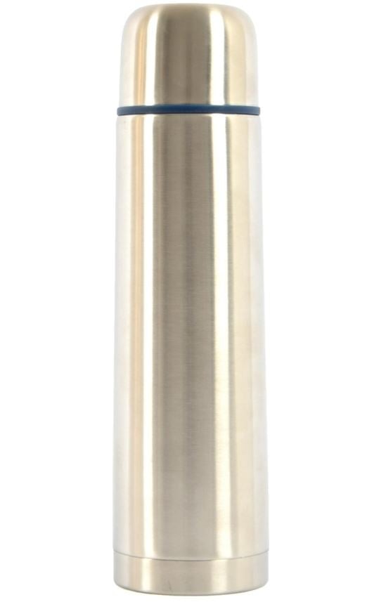Isoleerfles - Thermofles - Drinkfles - Waterfles - Stalen - Draaidop isoleerfles - isoleerfles - thee - thermos - Fles - vacuumfles - Grijs - Zilver