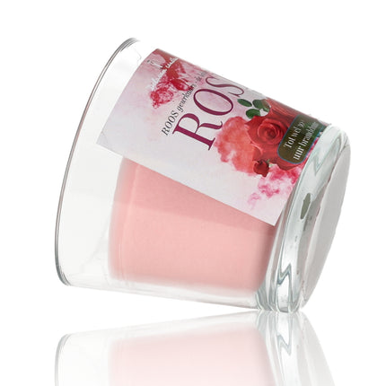 Luxe Geurkaars in Glas - 30 uur Branduren - Rose Geurkaars - Romantische Kaarsen voor Vrouwen & Mannen