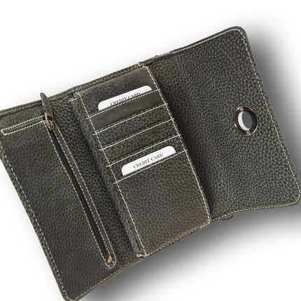 Handtasje | 13cm*18.5cm | Crossbody tas dames | Echte leer | Nappa bruin | Met sluiting