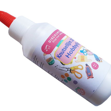 Hobbylijm van 100 ML voor kinderen en volwassen - Knutsellijm 100ml - Lijm - All purpose glue - Glue - Kinderlijm - Knutselen - Goedkope knutsellijm