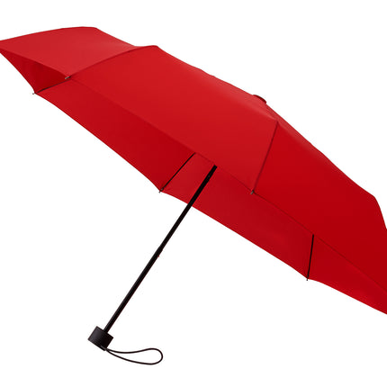 Handmatige Paraplu Voor Droogte In Stijl: Ø98 Cm - Rood - Grote Paraplu | Aluminium Frame | Polyester Doek | Unisex 