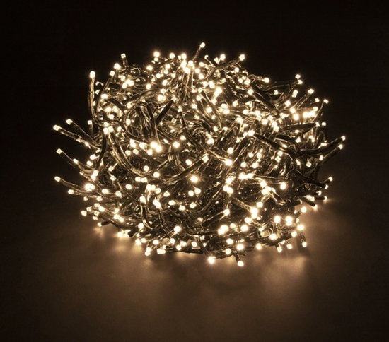 Kerstbomen Kerstboomverlichting - 450 cm - warm wit - 768 lichtpunten - 64 Knipperende lichten