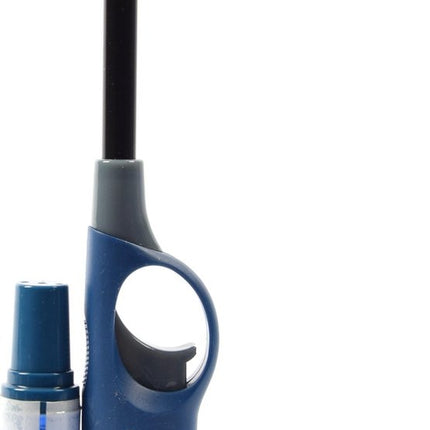 Aansteker 1x stuks blauwe barbecue aanstekers| A Kwaliteit |Kinderbescherming/Kinderslot navul 18ml| gasaanstekers navulbaar 27 cm