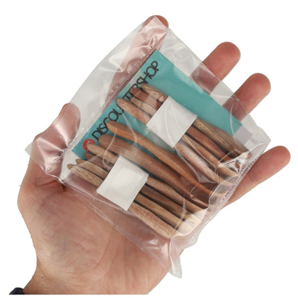 Mini Houten Lepel - Theelepel Koffielepel 10 Stuks - 7cm - Kleine Lepeltjes Voor Kruidenpotten, Jam, Suiker, Honing & Meer! 