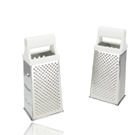 Rasp Tafelrasp – Keukenraspen voor Kaas, Aardappelen, Groenten- Set van 3 – 24,5 cm – Niet Vaatwasserbestendig – Multifunctioneel