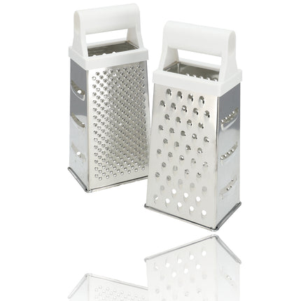 Rasp Tafelrasp – Keukenraspen voor Kaas, Aardappelen, Groenten- Set van 3 – 24,5 cm – Niet Vaatwasserbestendig – Multifunctioneel