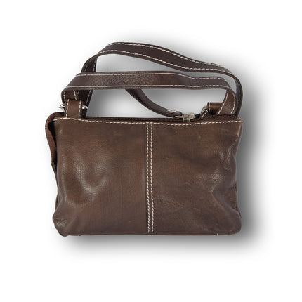Tasje | Handtasje | Schoudertas | schoudertas dames | nappa bruin | 13cm*7cm