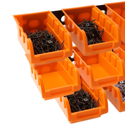 Gereedschapswand Opbergsysteem – 8 Uitschuifbare Lades voor Schuur, Kantoor en Keukenkast – Inclusief Bevestigingsmateriaal