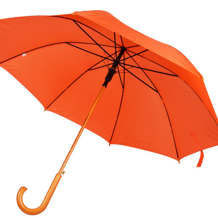 Grote Opvouwbare Paraplu - Automatische Windbestendige Paraplu - Oranje Polyester - Ø90 cm