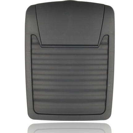 Poubelles de tri sélectif 3 pièces - 22 L (66 L au total) - Poubelles de recyclage empilables - Poubelles noires