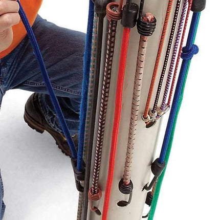 snelbinders - spinbinder 60 cm met vier elastische armen -spinbinder 45 cm met vier elastische armen - Elastische binders - met haak- Haak - Binders