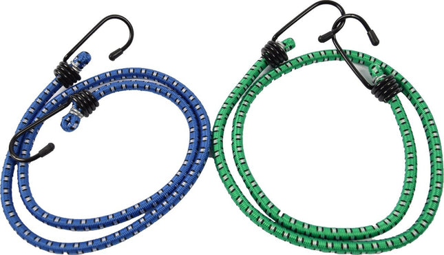 snelbinders - Spinbinder - snelbinders - snelbinder 80cm - snelbinder fiets - 2 armen - Uni- bagagespin - spinbinder met twee elastische armen - Elastische binders - met haak- Haak - Binders