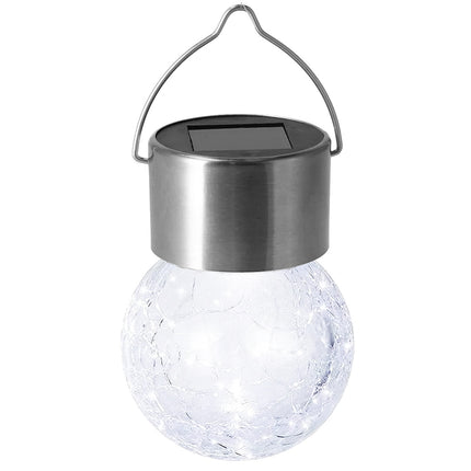  Zonne-lampenset voor Solar Tuinverlichting - 10 Solar lampen - Ni-Mh 1.2V - Buitenverlichting - Roestvrijstaal & Edelstahl Cristal