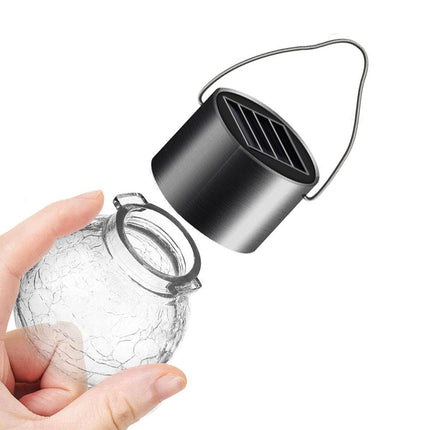 Solar Buitenverlichting LED – Waterdichte Zonne-lantaarn 1,2 Volt – Oplaadtijd 6-8 uur – Solar Tuinverlichting met Sensor en Wandhaak