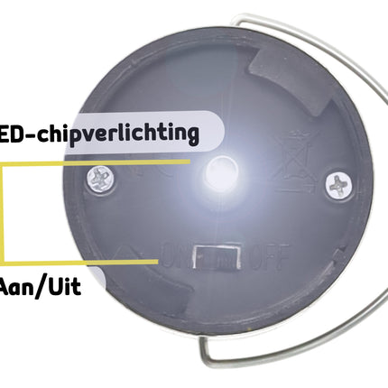 Solar Buitenverlichting LED – Waterdichte Zonne-lantaarn 1,2 Volt – Oplaadtijd 6-8 uur – Solar Tuinverlichting met Sensor en Wandhaak