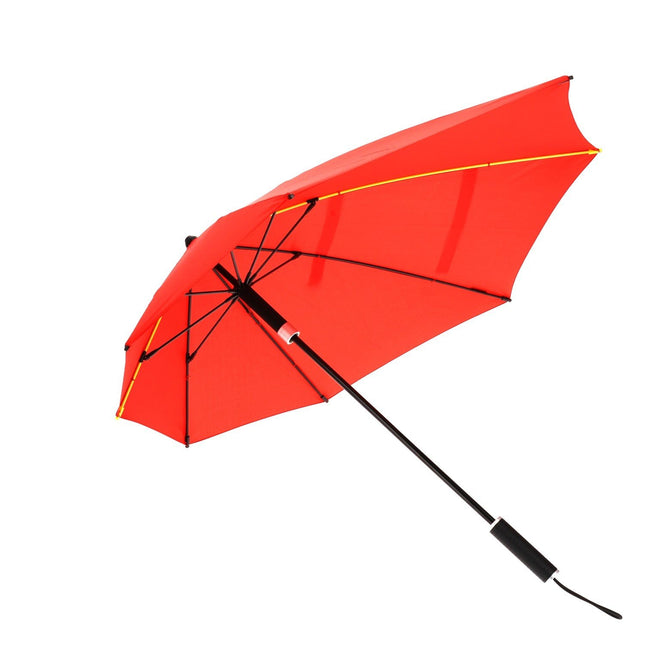 Stormparaplu  Opvouwbaar - Groot (100 cm) | Rood - Windproof tot 100km/u | Beste Stormparaplu Kopen met Handopening 