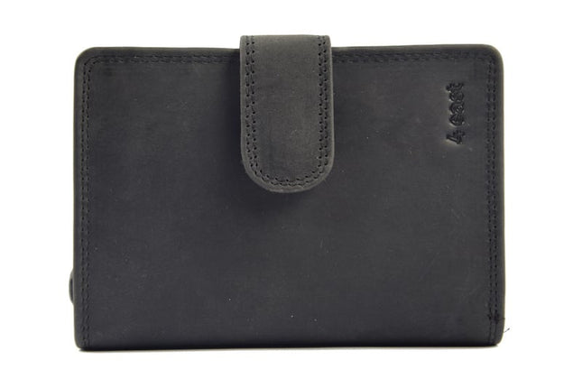 Portemonnee buffelleer - portemonnee met veel pasjes - Portemonnee heren - Portemonnee - Portemonnee kwaliteit - Unisex portemonnee - Zwart