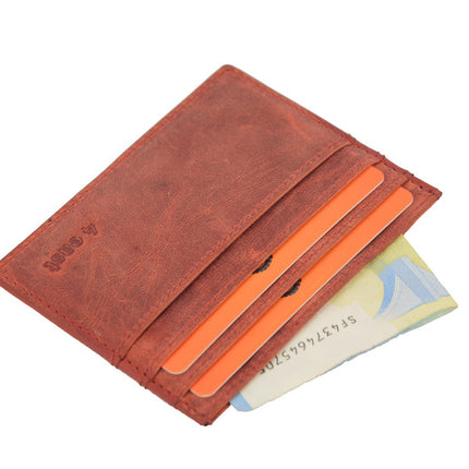 Card case - creditcard houder met geld - pasjeshouder met briefgeld - pasjeshouder - creditcard - 6 pasjes houder