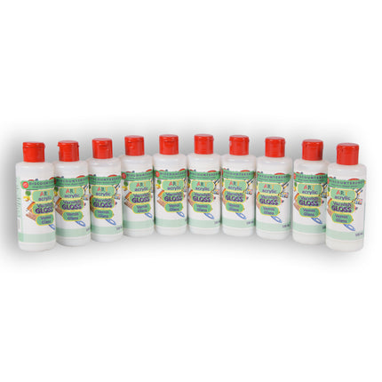 10 stuks varnish gloss 100ml | Acrylvernis | kunststof | voor kinderen en volwassen | 11.5cm*3.5cm