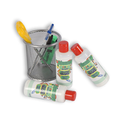 3 stuks | Varnish | 100 ml | Acrylvernis | hobbywinkel | 300 g | Glanzende vernis | transparent | 11.5cm*3.5cm
