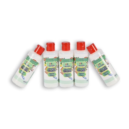 5 stuks | Varnish | 100 ml | Acrylvernis | hobbywinkel | 504 g | Glanzende vernis | transparent | 11.5cm*3.5cm